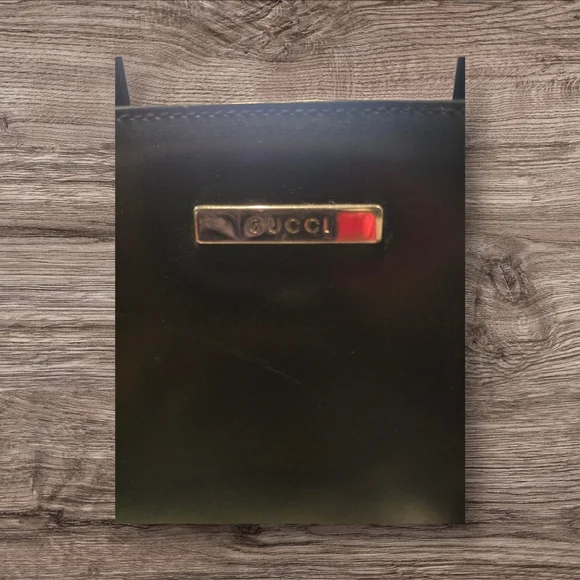 Authentic GUCCI women's Black leather hobo hand bag Tom Ford - Picture 2 of 3